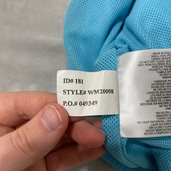 AWS Ashworth Weather Systems Vest Womens Small Blue 1/4 Zip Lined Windbreaker* - Picture 13 of 15